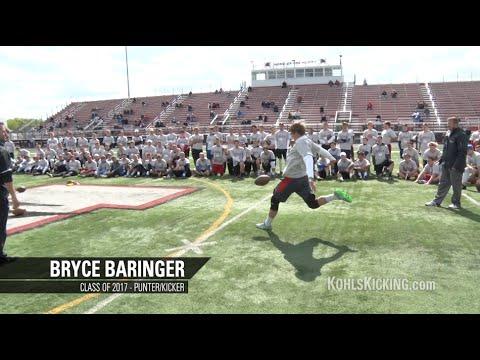 Video of Kohls Midwest Showcase - Punting Competition 