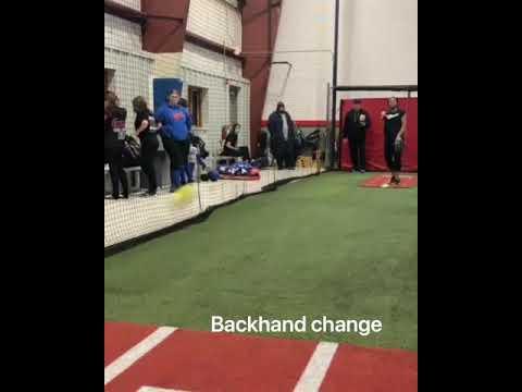 Video of Working on Changeups