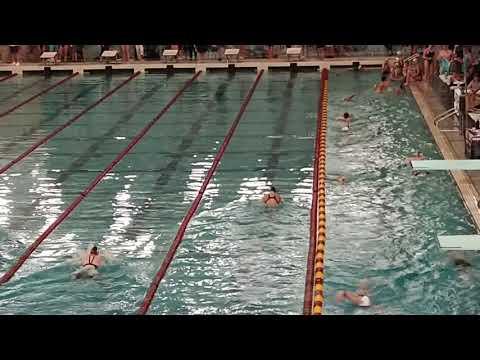 Video of 100 LCM Breastroke Ln 1 - 1:26.04 June 29 2019 Zone 2 Senior Meet at DU