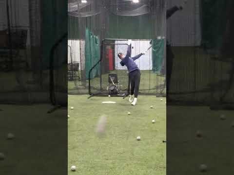 Video of Jayden Grove Batting Cage Session