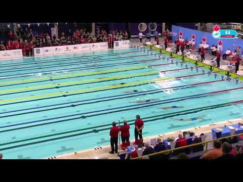 Video of 200 Back Lane 4 - 2018 Canadian Championships 