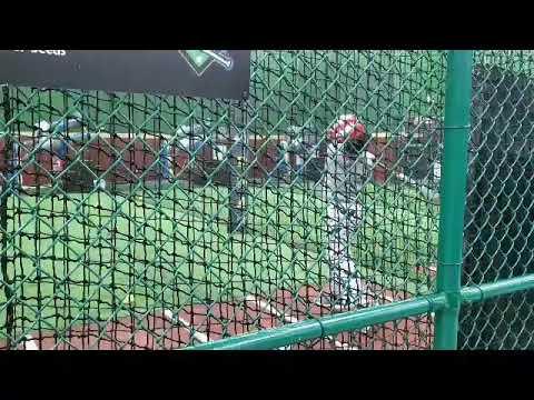 Video of Left-Handed Batting Practice