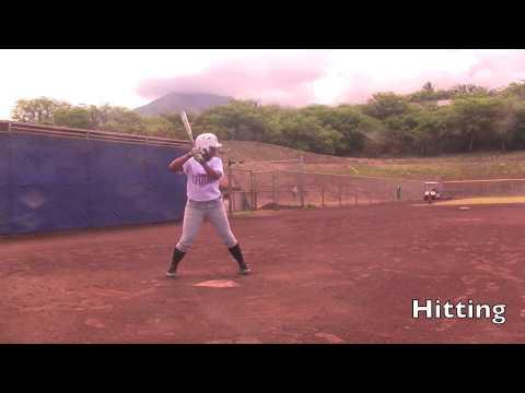 Video of Cathy-Alisha Hokoana 2020 Maui Titans Outfield Skills Video 