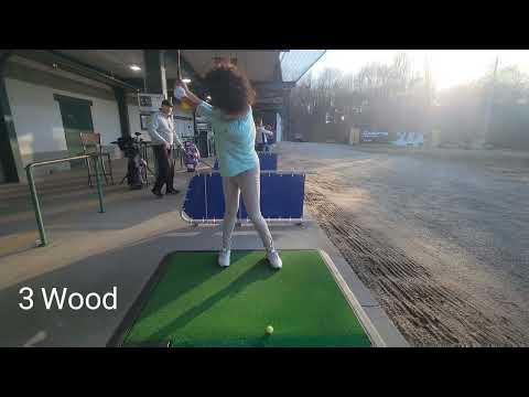 Video of Golf swings April 11, 2022