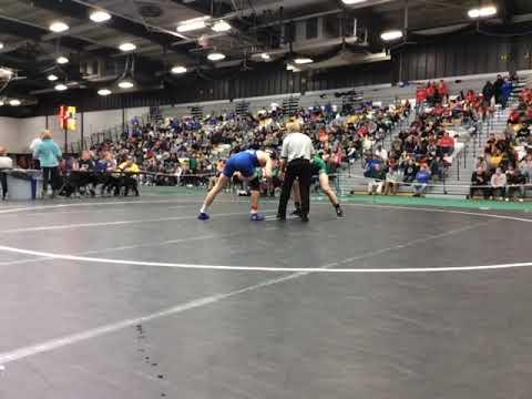 Video of Brock Sanger (Waupaca) vs. John Bieber (Coleman) OTW 12.29.18