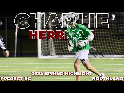 Video of Charlie herrman- 2024 spring highlight tape 