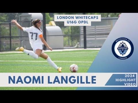 Video of Naomi Langille 2024 Highlights (first half of season)