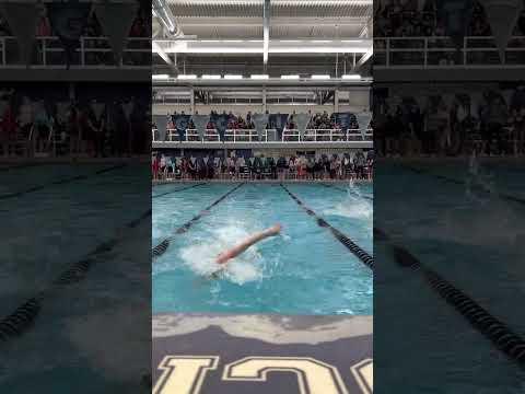 Video of 1st Place Gloucester County Champ; 100 freestyle (50.3)