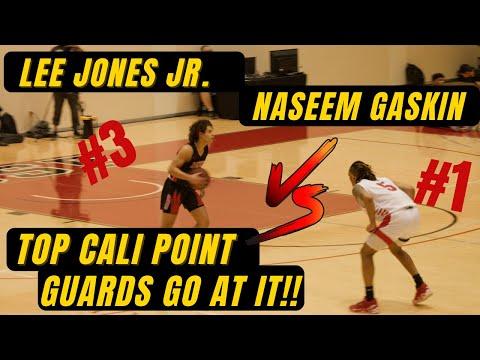 Video of Top Cali Point Guards go at it!! | Lee Jones Jr. Vs Naseem Gaskin | Las Positas VS SF City College