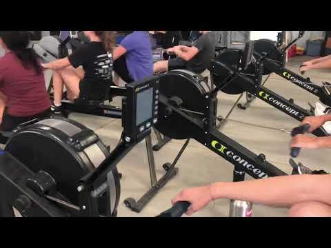 Video of Annemarie Hoff, 10/23/18 ERG warmups