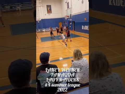 Video of Lady Raiders player makes jump shot an back to back 3ptr.