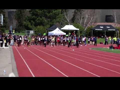 Video of Senior Girls 100M Timed Final Section 2- St. Edmund Campion Invitional 2018