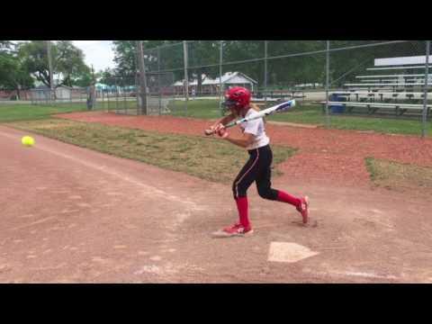 Video of McKenzie Wittenberg updated softball skills video 