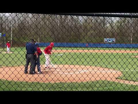 Video of Batting a double w/RBI