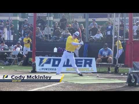 Video of 2024 OF CODY MCKINLEY, Power Baseball