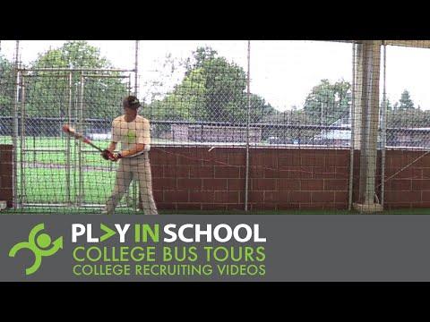 Video of Ethan Zimmerman Hitting - 2017 VA Bus Tour - www.PlayInSchool.com