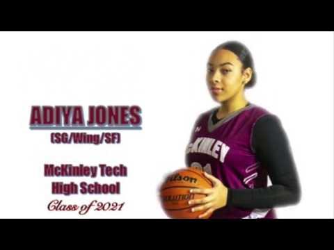 Video of Adiya Jones 2019-20 Season Highlights (McKinley Tech HS, Class of 2021)