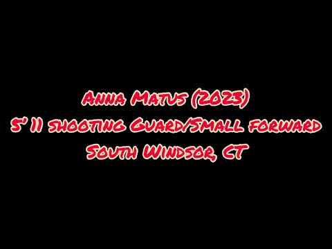 Video of Anna Matus (2023) - AAU season highlights