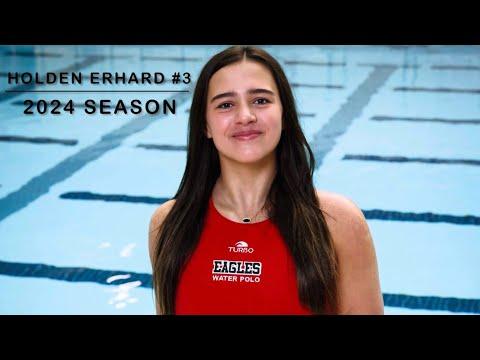 Video of Holden Erhard (#3) 2024 High School Water Polo Highlights 