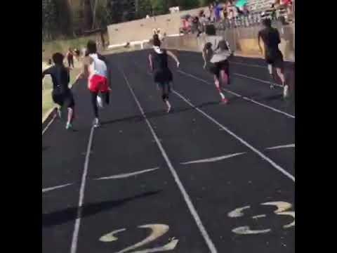 Video of 100 meter dash ( 11.1 ) seconds 