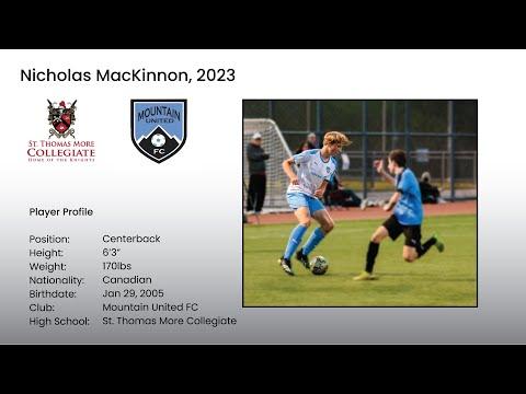 Video of Nicholas MacKinnon Training Footage 2021