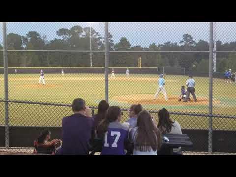 Video of Double with 2RBI'S