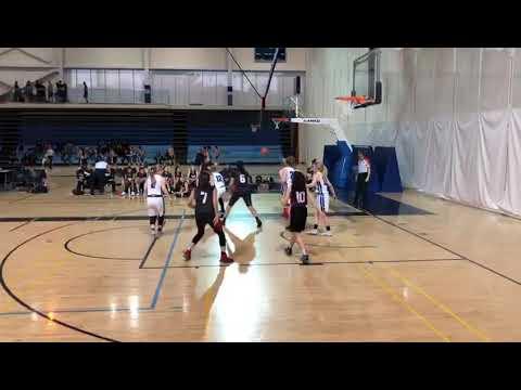 Video of Shehrina's (#6) basket vs Barrie Royals 2019-01-13
