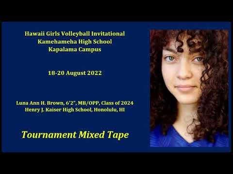 Video of 2022 Hawaii Girls Volleyball Invitational