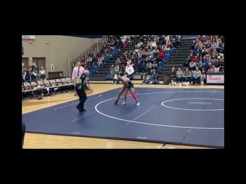 Video of Wrestling Match at Siegel 