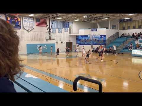 Video of Tamaqua Lady Raiders Basketball Player gets 3 steals and makes 5 three pointers!!!