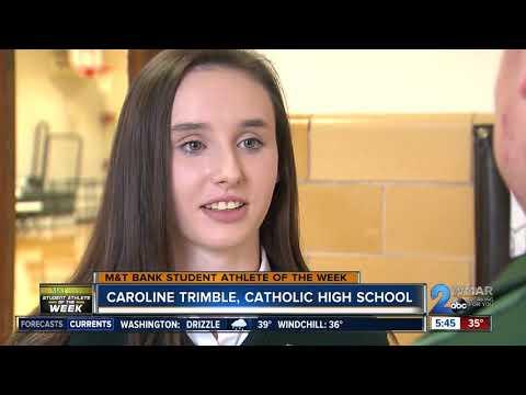 Video of Student Athlete of the Week: Caroline Trimble