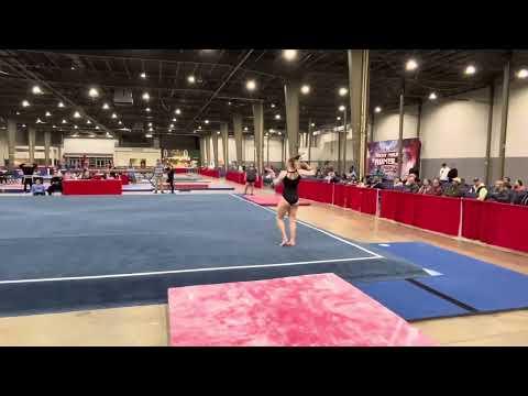 Video of Floor and Beam Routines: First Level 10 Meet