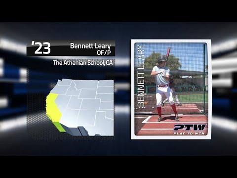 Video of Bennett Leary (class of 2023) PTW Showball NorCal Showcase