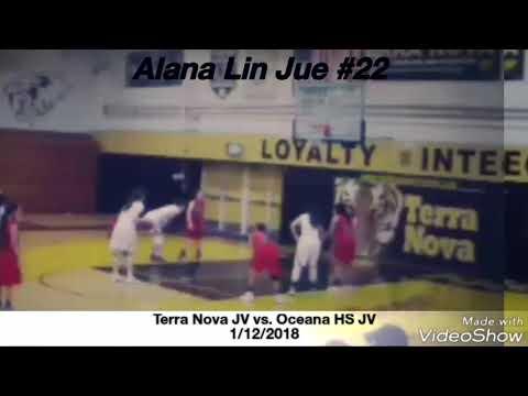 Video of Alana Lin Jue 1st half | Terra Nova JV vs. Oceana JV | 01/12/18