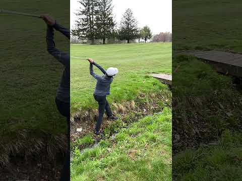 Video of Iron Shot Out of Hazard