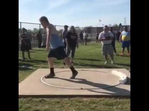 Video of Shot put throw pr sophomore year 38.3