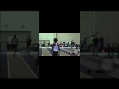 Video of State indoor 4x400m relay