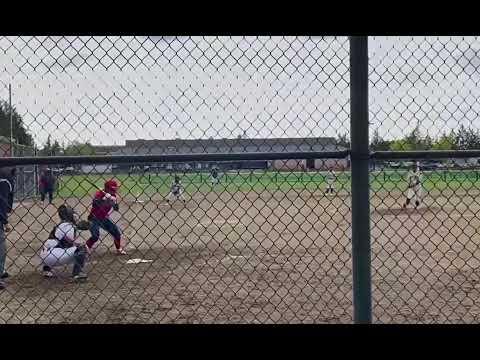 Video of Single down the line and a game tying Homerun in the top of the 7th to take the W- G0 Rams!