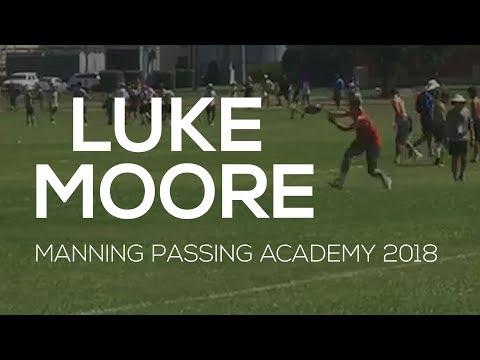 Video of Luke Moore - Manning Passing Academy 2018