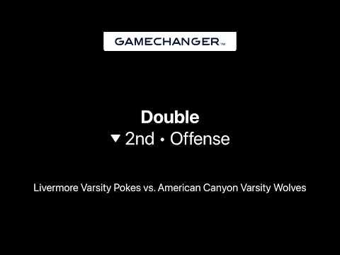 Video of Double vs American Canyon NCS Playoff Game