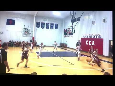 Video of Reece Cornine baseline drive and score