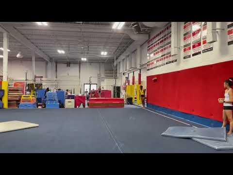 Video of 1st Pass - New Floor Routine