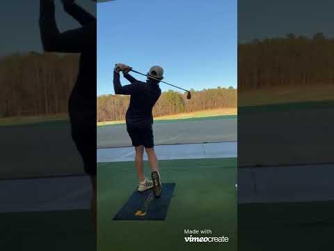 Video of 5 iron swing 2022