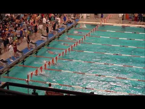 Video of Emma Kelley 100BK LCM Austin Western Sectionals 7/16/21