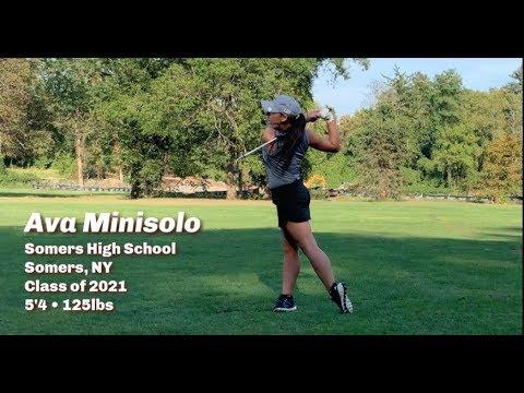 Video of Ava Minisolo Golf Recruiting Video