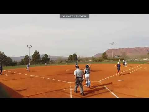 Video of Olivia Brown 2026 left center field homerun against USA Explosion