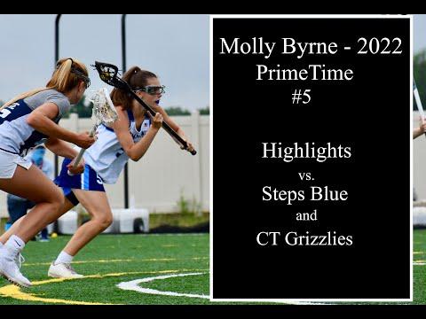 Video of Molly Byrne 2022 - Highlights PrimeTime vs. StepsBlue and CT Grizzlies