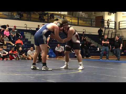 Video of Finals win at Henrico County Championships on 2/1/20 (black singlet)