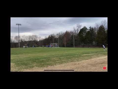 Video of Headed that caused a rebound for goal