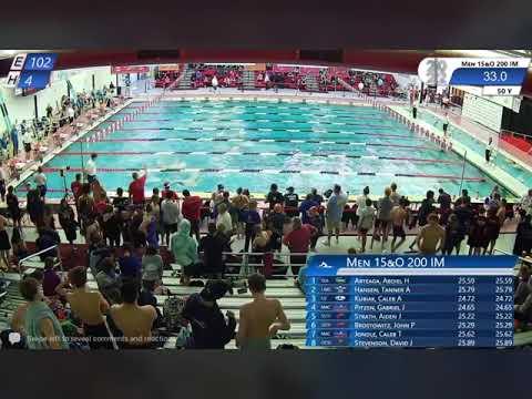 Video of Caleb's 200 IM